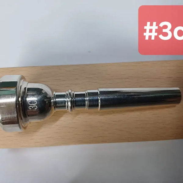 [BUNJANG] Silver 3C Trumpet Mouthpiece (Unused) / silver  3c  트럼펫 마우스피스 ㅡ미사용 신품