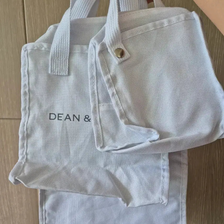 [BUNJANG] Dean & Deluca White Eco Bag Cooler Bag Set of 3 / 딘앤델루카 화이트 에코백 보냉백 3종 세트