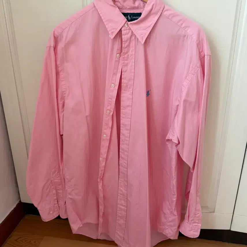 [BUNJANG] Polo Ralph Lauren Pink Shirt / 폴로 랄프로렌 셔츠 핑크