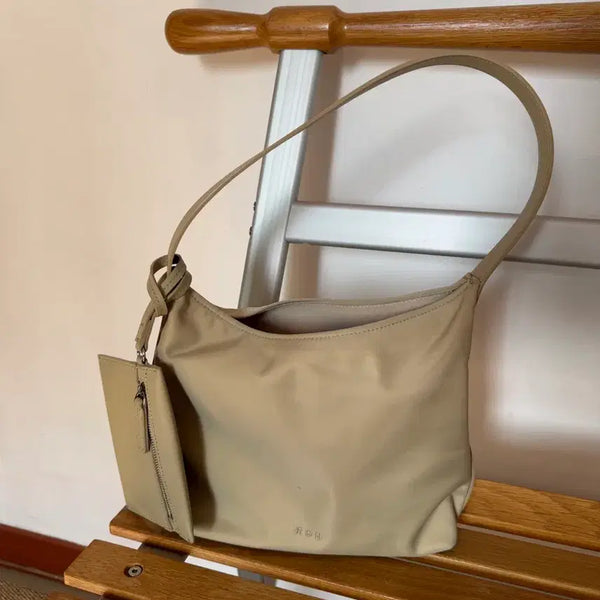 [BUNJANG] Roseau Mini Pearly Hobo Bag Beige / 로서울 미니 펄피 호보백