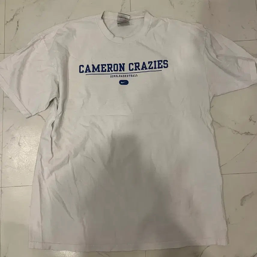 [BUNJANG] Nike Duke Cameron Crazies T-Shirt Vintage / 나이키 듀크대학교 카메론 크레이지스 반팔티 빈티지