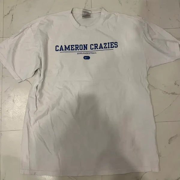 [BUNJANG] Nike Duke Cameron Crazies T-Shirt Vintage / 나이키 듀크대학교 카메론 크레이지스 반팔티 빈티지