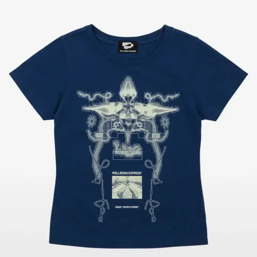[BUNJANG] Wellbeing Express T-Shirt M / 웰빙익스프레스 티셔츠 M