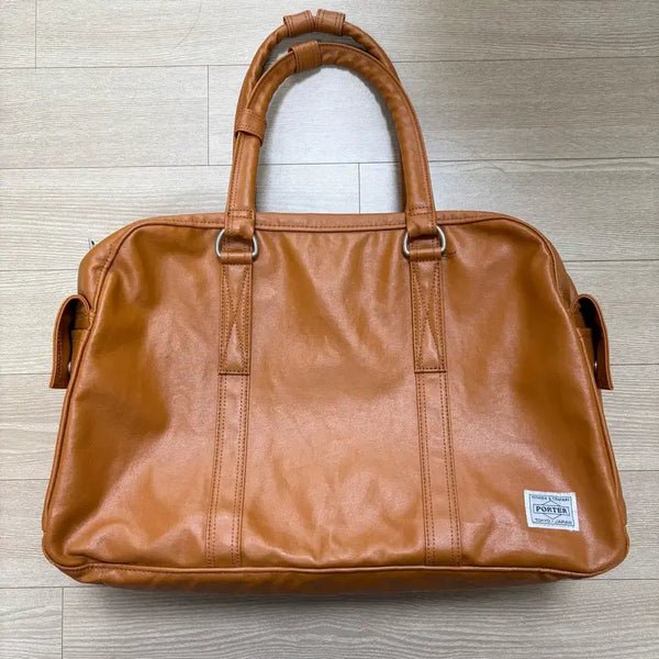 [BUNJANG] Porter-Yoshida Freestyle Boston Bag Camel / 요시다포터 porter 프리스타일 보스턴백 카멜