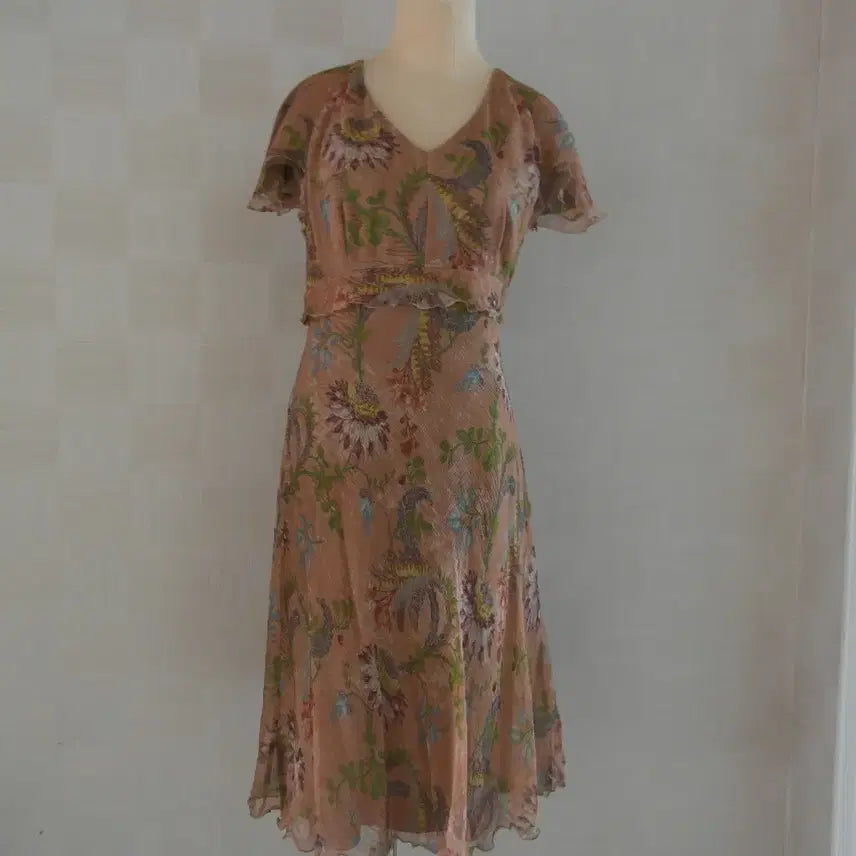 [BUNJANG] Aris Silk Dress Size 55 / 명품 아크리스실크원피스/55사이즈/정품/최상급