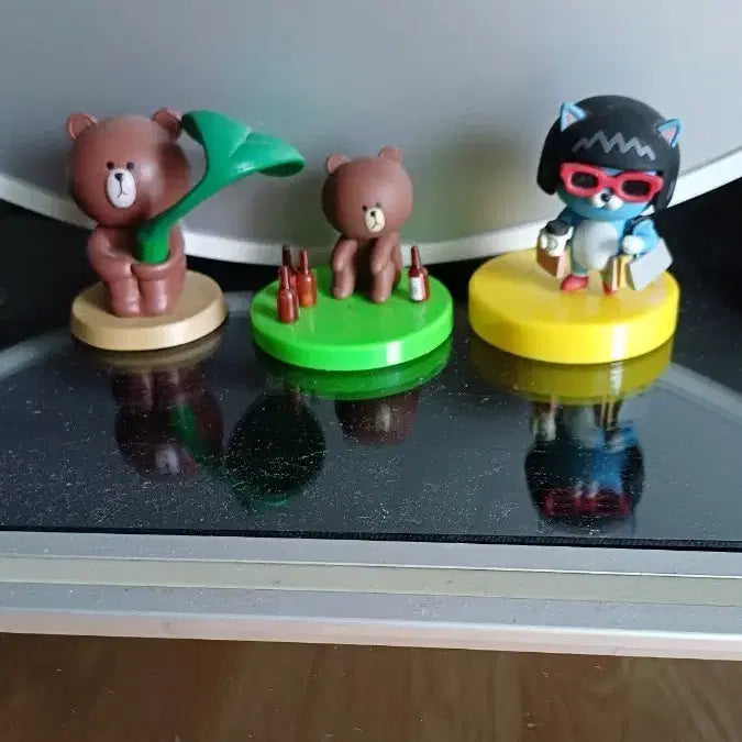 [BUNJANG] LINE FRIENDS Brown & Jenny Figure Set / 라인프렌즈 브라운 앤 제니 피규어 세트
