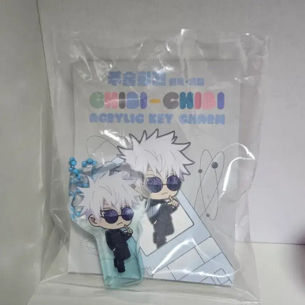 [BUNJANG] Gojo Satoru Chibi Acrylic Keychain / 새상품) 고죠 사토루 치비 아크릴 키링