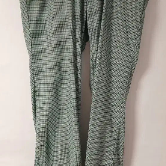 [BUNJANG] Louis Castel Check Trousers Green / 루이까스텔 체크 바지 그린