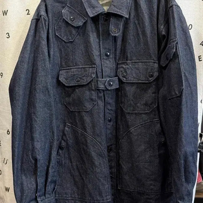 [BUNJANG] Engineered Garments Explorer Shirt Jacket Indigo XL / 엔가 익스플로러 셔츠 자켓 인디고 XL 엔지니어드가먼츠