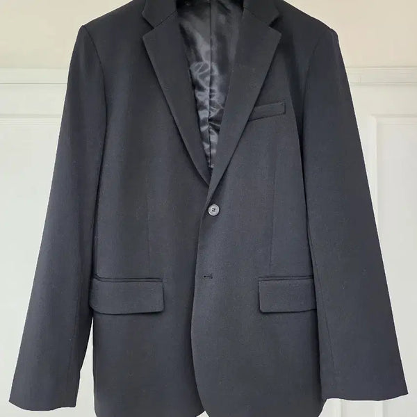 [BUNJANG] TOPTEN Semi-Oversized Fit Blazer Jacket Black / 탑텐 세미오버핏 블레이저 자켓