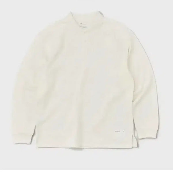 [BUNJANG] Khakis Pique Long Sleeve Ivory L / 카키스 피케 롱슬리브 아이보리 L