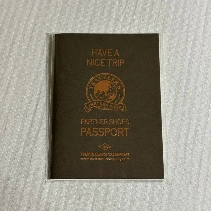 [BUNJANG] Traveler's Partner Shop Limited Stamp Notebook (Sealed) / 트래블러스 파트너샵 한정 스탬프 노트(미개봉)