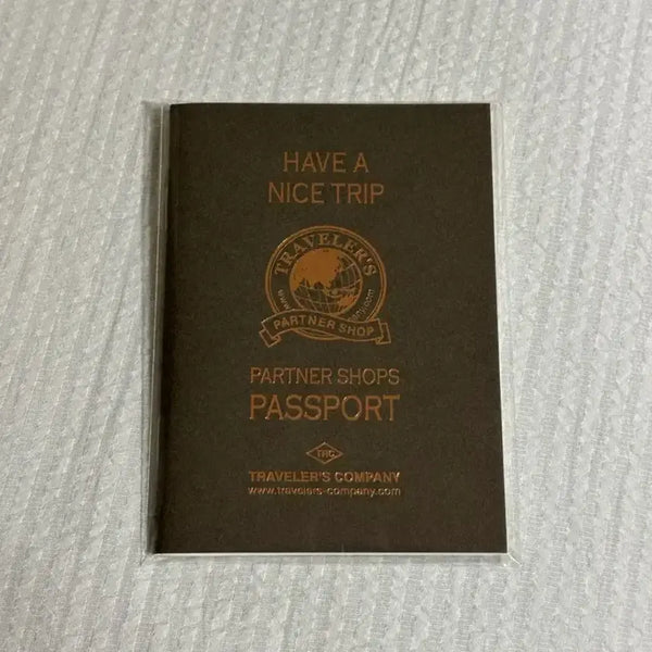 [BUNJANG] Traveler's Partner Shop Limited Stamp Notebook (Sealed) / 트래블러스 파트너샵 한정 스탬프 노트(미개봉)