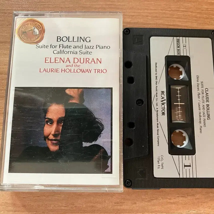 [BUNJANG] Claude Bolling California Suite Jazz Piano and Flute Cassette Tape / 볼링 플루트 재즈 피아노 캘리포니아 스위트 카세트 테이프
