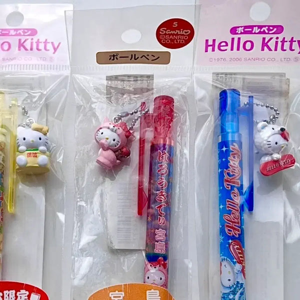 [BUNJANG] Sanrio Japan Limited Edition Classic Kitty Apple Ballpoint Pen (Sealed) / [일본정품] 지역한정 고전 키티 과일 사과 볼펜 미개봉 지역 한정