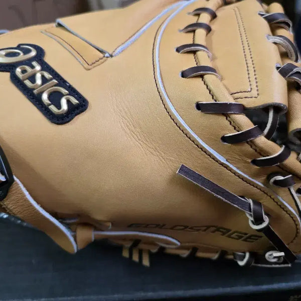 [BUNJANG] Asics GoldStage Baseball Catcher's Mitt / 아식스 골드스테이지 경식 포수미트 야구글러브