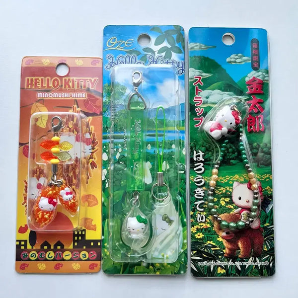 [BUNJANG] Japan Exclusive Vintage Hello Kitty Strap (Sealed) / [일본정품] 지역한정 고전 키티 스트랩 빈티지 미개봉 지역한정