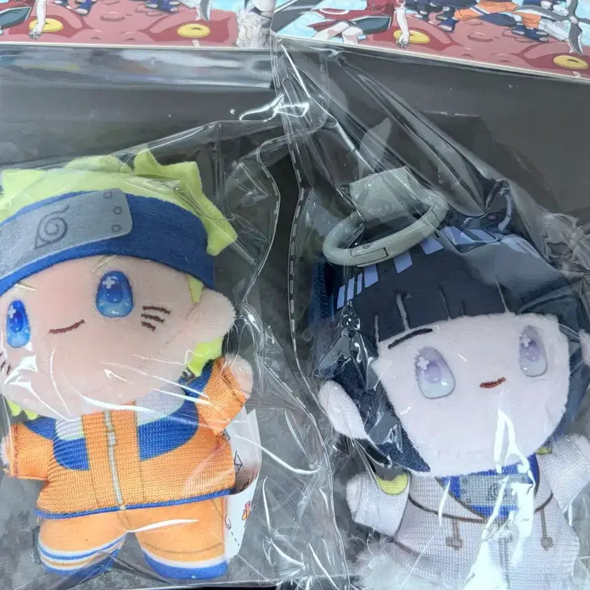 [BUNJANG] Naruto & Hinata Kirin Doll Set / 나루토 중국쿠지 나루토 & 히나타 키링인형
