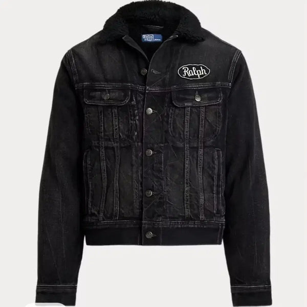 [BUNJANG] Polo Ralph Lauren Relaxed Fleece Line Trucker Jacket / [M] 폴로랄프로렌 릴렉스 플리스 라인 트러커 자켓 새상품