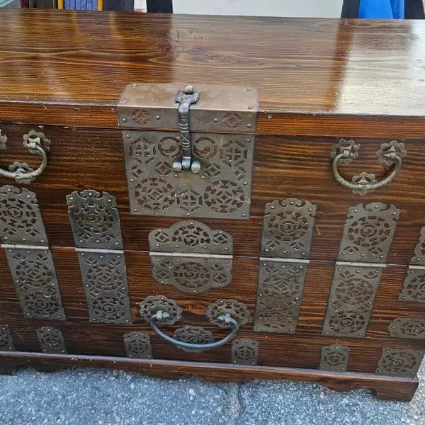 [BUNJANG] Antique Korean Traditional Chest (Bandaji) / 앤틱 고가구 반닫이