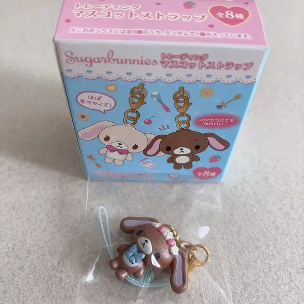 [BUNJANG] Sugar Bunnies Spinns Trading Mascot Strap Keychain / 슈가바니즈 스핀스 트레이딩 마스코트 스트랩 키링