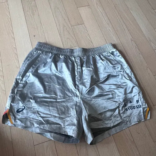 [BUNJANG] Asics x IAB Silver Training Pants (L) / Asics x IAB 실버팬츠 (L)