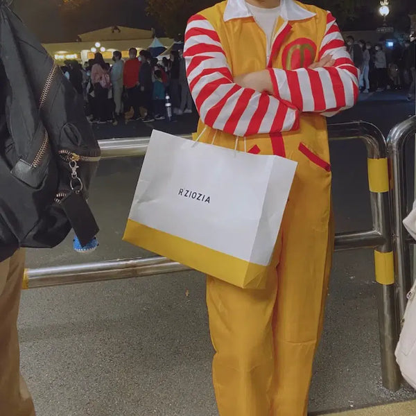 [BUNJANG] McDonald's Clown Costume / 맥도날드 코스튬 삐에로 옷
