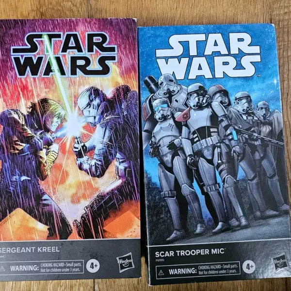 [BUNJANG] Star Wars Black Series Sergeant Kreel & Skaal Bundle Set / (택포)스타워즈 블랙시리즈 서전트 크릴 & 스카 일괄