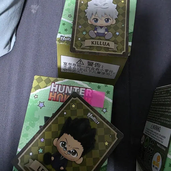 [BUNJANG] Hunter x Hunter Nuru Set Seated Figures - Killua, Leorio Bundle Set / 헌터헌터 눌셋 앉은 피규어 키르아 레오리오 일괄