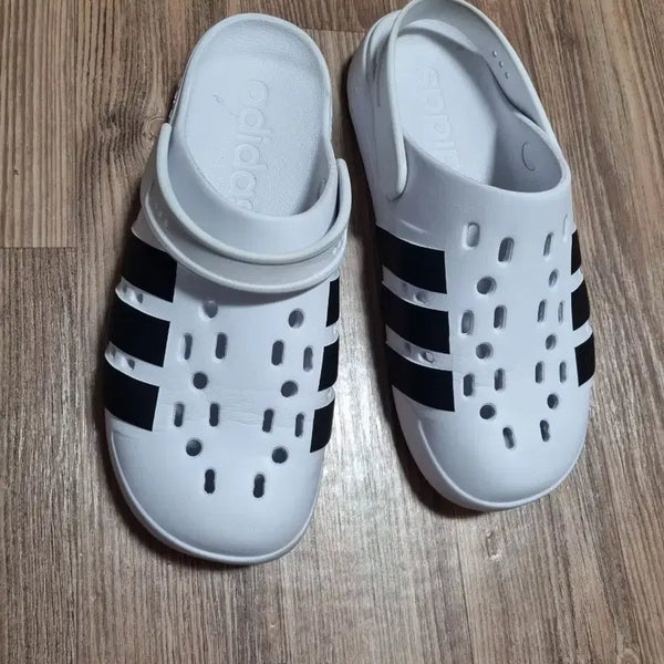 [BUNJANG] Adidas Clog White 275 / 아디다스 클로그 275