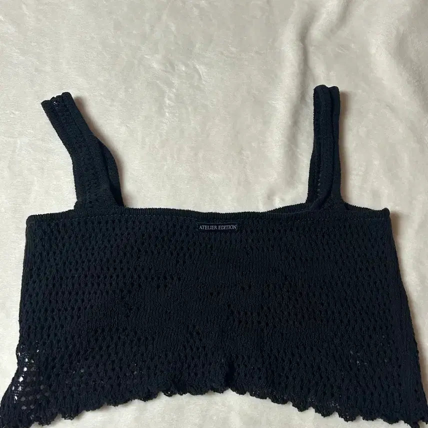 [BUNJANG] Atelier Edition Crochet Summer Top Size 2 / 아뜰리에 에디션 크로셰 여름 탑