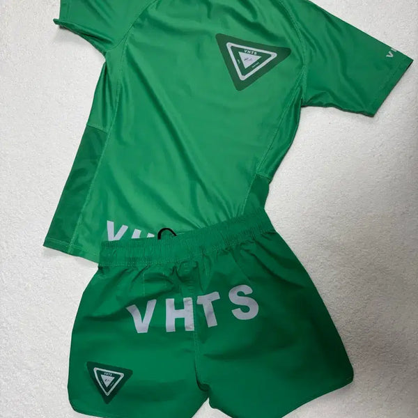 [BUNJANG] VHTS Black Label No-Gi Jiu-Jitsu Set Rashguard & Fight Shorts / vhts 노기 주짓수 세트 (래쉬가드 , 파이트쇼츠)