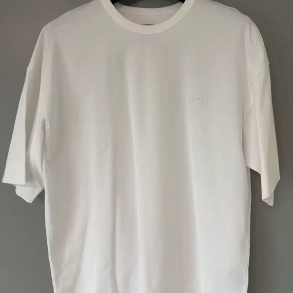 [BUNJANG] Juun.J 23SS Cotton Logo Short Sleeve T-Shirt / 준지 23ss 반팔티셔츠