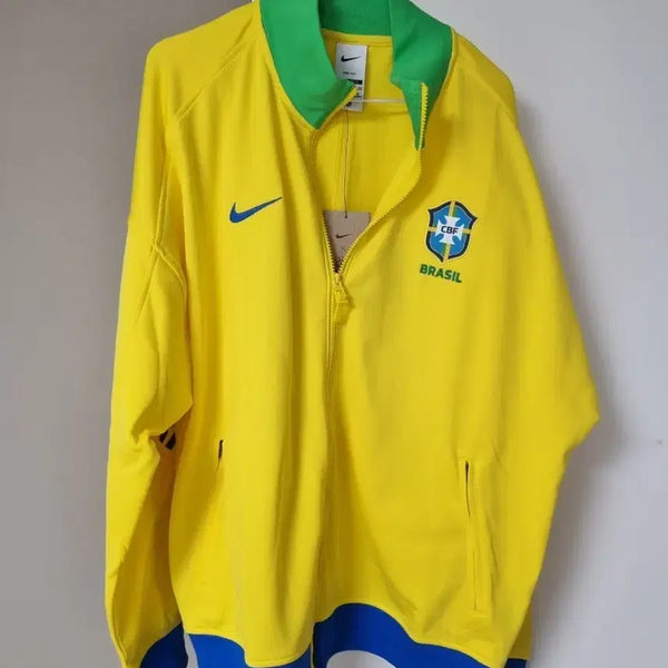 [BUNJANG] Brazil National Football Team Nike Track Top XL / 브라질 국대 트랙탑