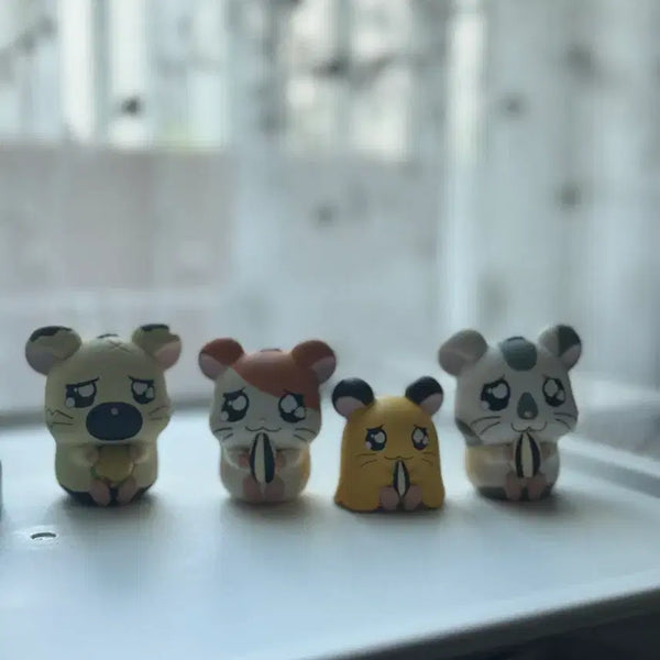 [BUNJANG] Hamtaro Friends Figure Set (4 Figures) / 햄토리 피규어 세트 팝니다