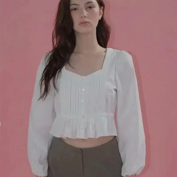 [BUNJANG] Lily Cots Sienna Blouse / (택새상품)릴리코츠 시에나 블라우스