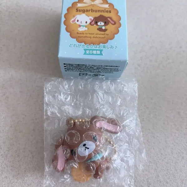 [BUNJANG] Sugarbunnies Biscuit Secret Mascot Charm Keychain Kurousa / 슈가바니즈 슈가버니즈 비스킷 시크릿 마스코트 참 키링 쿠로우사
