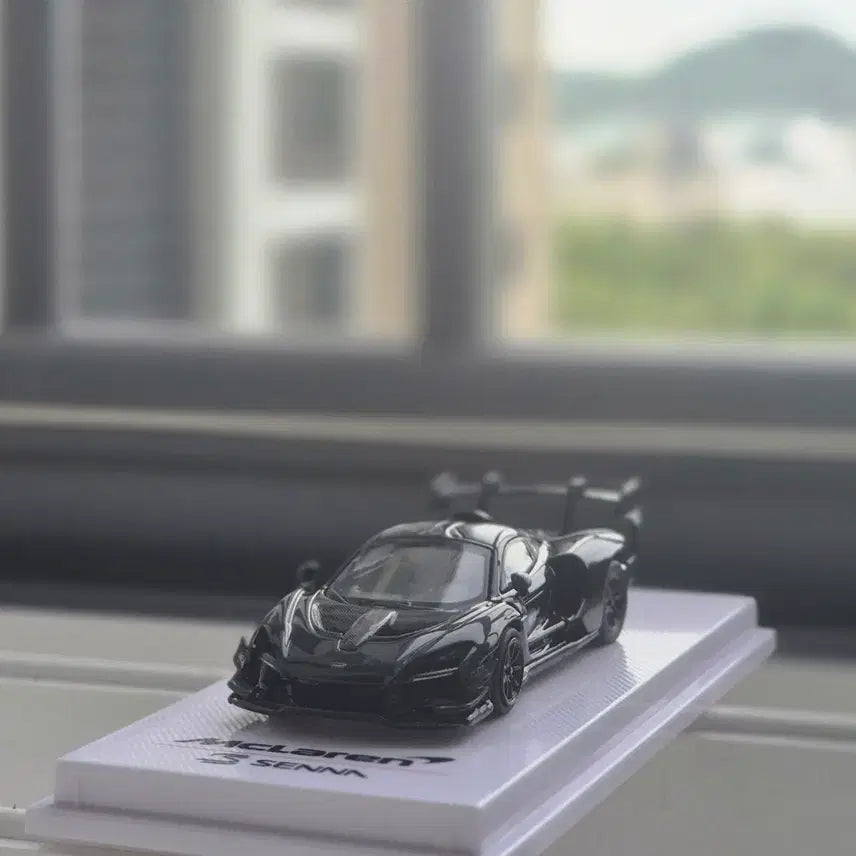 [BUNJANG] CM Model McLaren Senna 1:64 Diecast Black & Carbon / *번장 유일매물*CM model 맥라렌 세나 1:64 다이캐스트 미니지티
