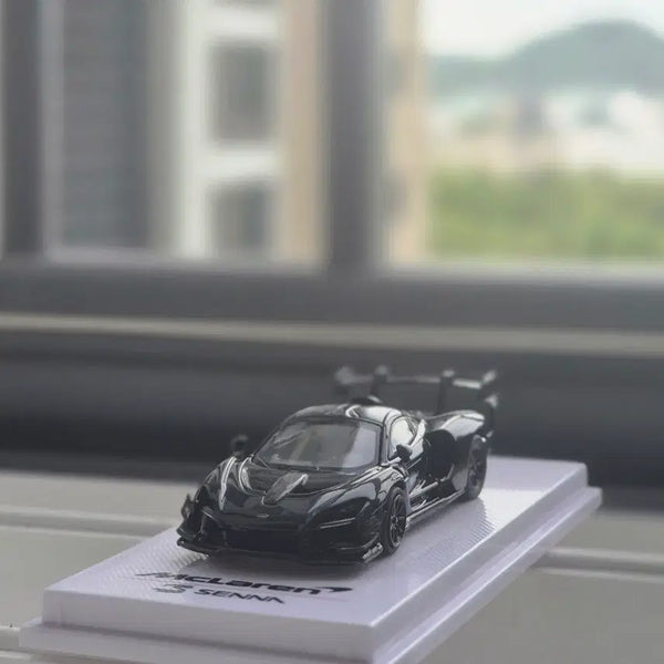 [BUNJANG] CM Model McLaren Senna 1:64 Diecast Black & Carbon / *번장 유일매물*CM model 맥라렌 세나 1:64 다이캐스트 미니지티