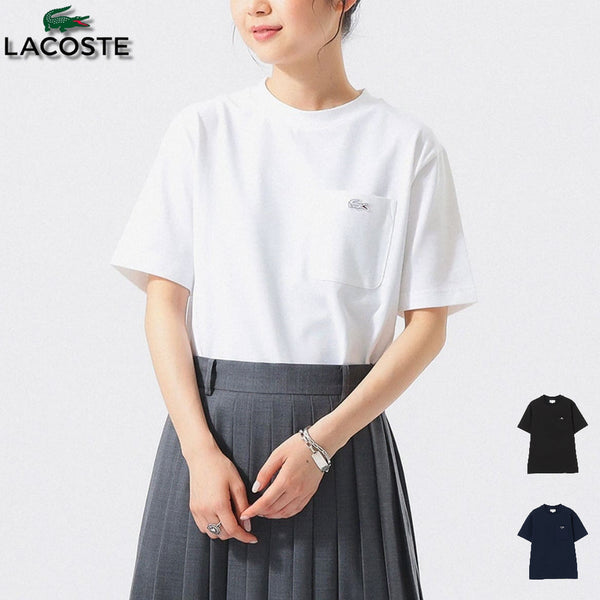 [BUNJANG] BEAMS BOY x Lacoste Classic Fit T-Shirt / 빔즈 보이 라코스테 클래식 핏 티셔츠 26SS
