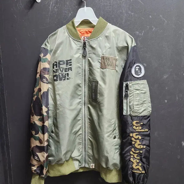 [BUNJANG] A Bathing Ape BAPE Collaboration Jacket / 베이프 어베이싱 에이프 콜라보자켓