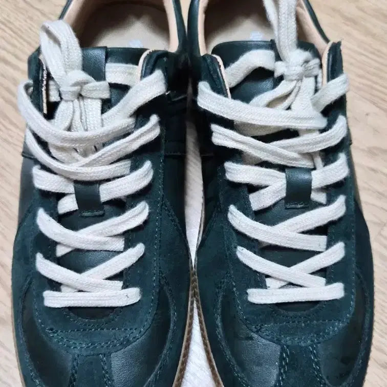 [BUNJANG] Original Scopion German Army Sneakers Suede & Leather Mix / 오리지널 슈펜 독일군 스니커즈 255
