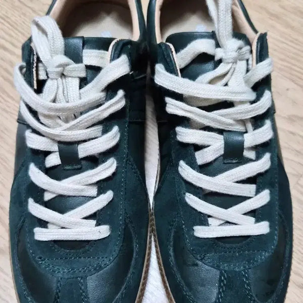 [BUNJANG] Original Scopion German Army Sneakers Suede & Leather Mix / 오리지널 슈펜 독일군 스니커즈 255
