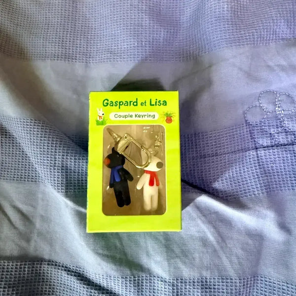 [BUNJANG] Gaspard et Lisa Couple Keyring / 가스파르와 리사 커플 키링