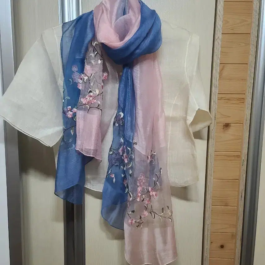 [BUNJANG] Wool Large Scarf Shawl / 양모 :한복 계량복 전용 대형 스카프 숄 가능:상태는최상입니다