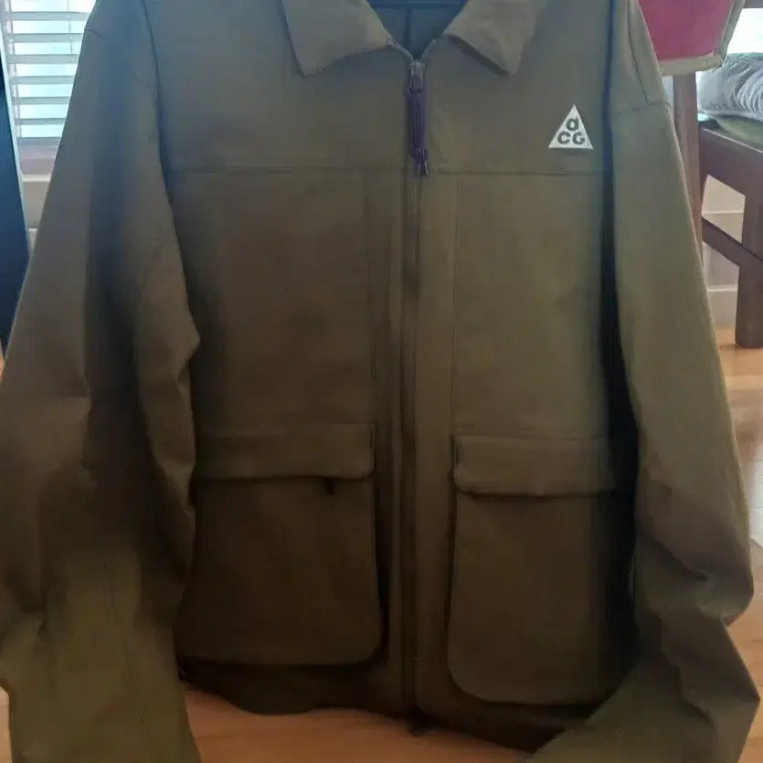 [BUNJANG] Nike ACG Smith Summit Men's UV Jacket Olive XL / (XL)새상품 나이키 ACG 스미스 서밋 남성 UV자켓 올리브