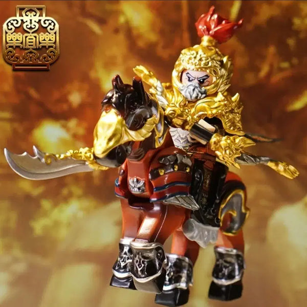 [BUNJANG] LEGO Custom Figure Yellow Insect (Raily 1) - Three Kingdoms / 레고 커스텀 삼국지 황충 (레일리1)
