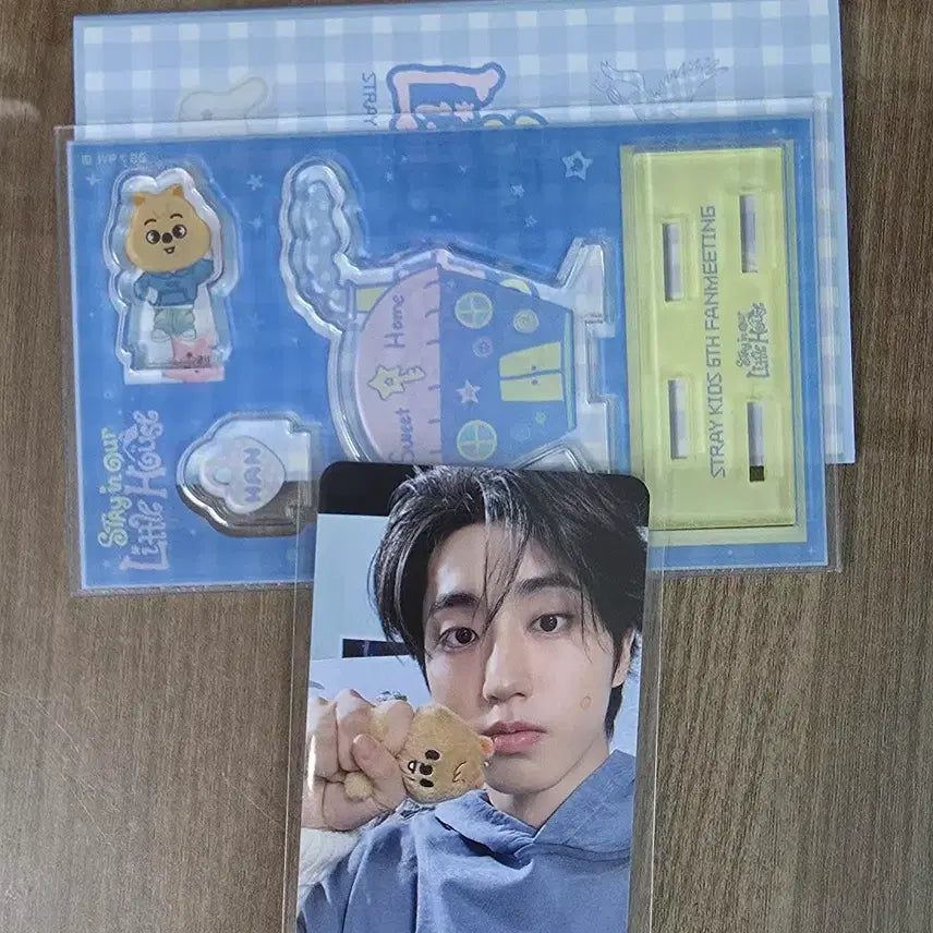 [BUNJANG] Stray Kids SKZOO Han HANQUOcca Fanmeeting Acrylic Stand Photocard / 스트레이키즈 스키주 한 한쿼카 팬미팅 아크릴스탠드 포카
