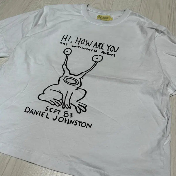 [BUNJANG] Thisisneverthat Daniel Johnston Collaboration Album T-Shirt / [L] 디스이즈네버댓 다니엘존스턴 앨범 티셔츠
