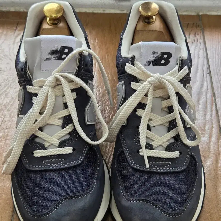 [BUNJANG] New Balance 574 Pottery Navy Sneakers / 뉴발란스 574 포터리